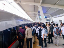 Stasiun Whoosh Karawang Catat 5.500 Penumpang Dalam 10 Hari Pertama Beroperasi