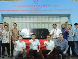 Wuling Resmi Mulai Produksi Baterai Mobil Listrik di Cikarang