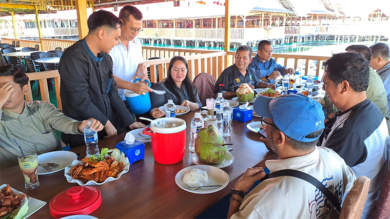 Aneng Ajak SMSI Kepri Ikut Bangun Kepulauan Anambas