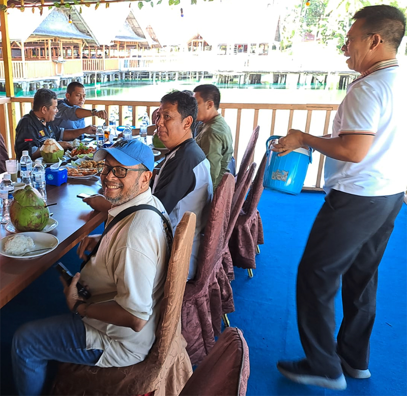 Aneng Ajak SMSI Kepri Ikut Bangun Kepulauan Anambas