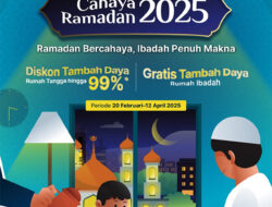 PLN Hadirkan Promo Cahaya Ramadan, Diskon Tambah Daya Rumah Tangga dan Gratis Tambah Daya Rumah Ibadah