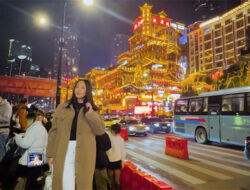 Influencer Asal Indonesia Nikmati Pesona Kota Chongqing di China Barat Daya