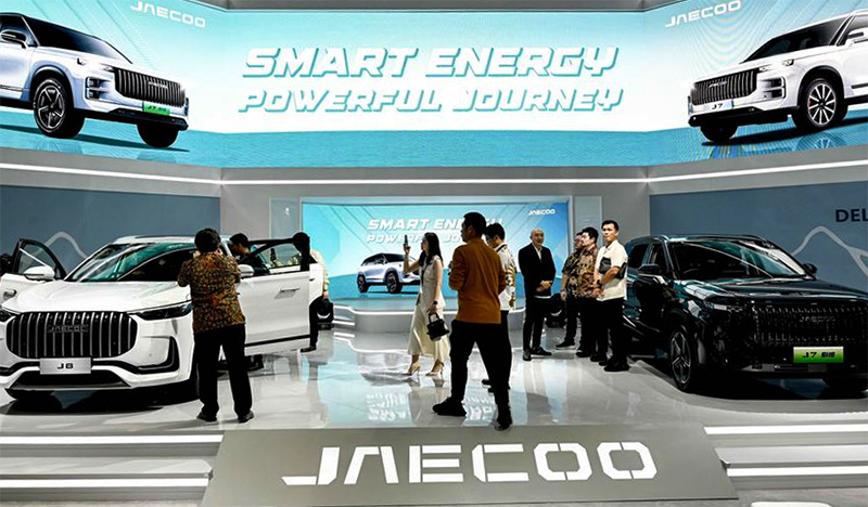 Produsen Mobil China Tunjukkan Dominasi di Pameran Otomotif Terbesar di Indonesia