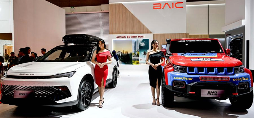 Produsen Mobil China Tunjukkan Dominasi di Pameran Otomotif Terbesar di Indonesia