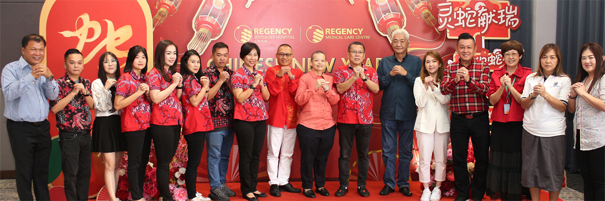 Rumah Sakit Spesialis Regency Merayakan Imlek Bersama Pemimpin Komunitas Batam