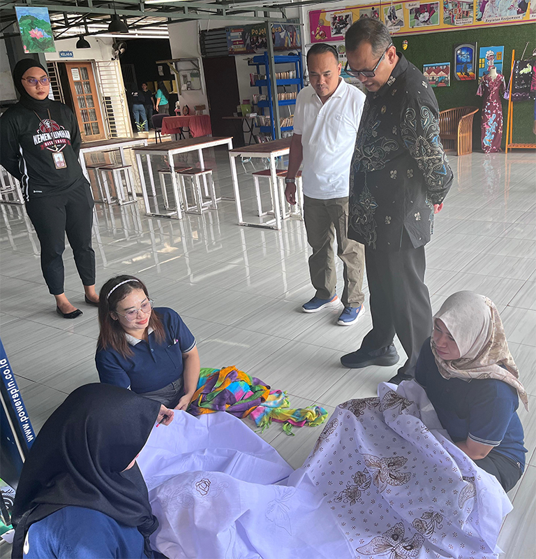 Lapas Perempuan Batam Terima Kunjungan Kakanwil Ditjenpas Kepri