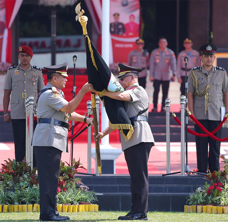 Polda Kepri Sambut Kapolda Baru, Brigjen Pol Asep Safrudin dengan Tradisi Hangat