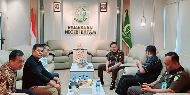 SMSI Audiensi Kajari Batam, Semangat Memerangi Hoaks