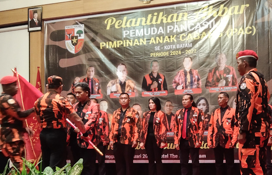 MPC Pemuda Pancasila Kota Batam Melantik Serentak PAC Pemuda Pancasila se-Kota Batam