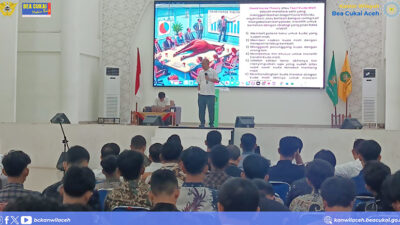 Kakanwil Bea Cukai Aceh Berikan Kuliah Umum di UIN Ar-Raniry