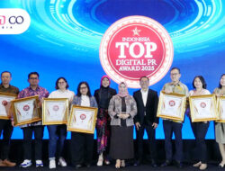 Corporate & Brand Peraih Top Digital Public Relations Award 2025