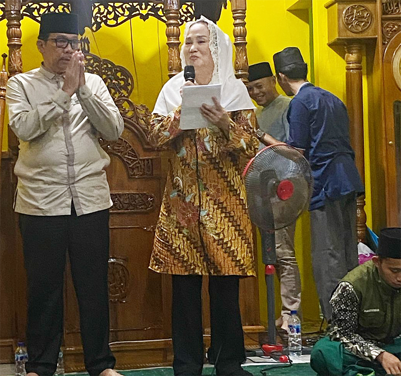 Muhibah Ramadan ke Desa Sededap, Cen Sui Lan Perintahkan BKAD Segera Transfer Dana Desa