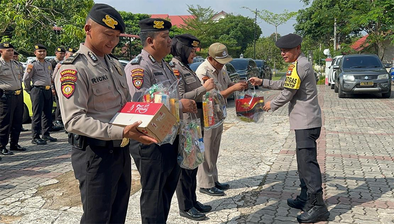 Dirpamobvit Polda Kepri Beri Arahan, Tingkatkan Pengamanan Objek Vital Selama Operasi Ketupat