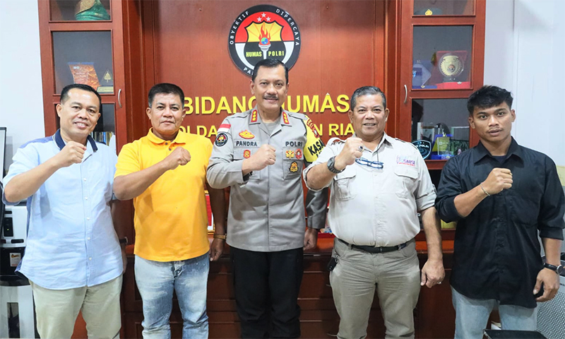 Diskusi SMSI dengan Bidhumas Polda, Garda Terdepan Kelola Informasi dan Relasi Semua Stakeholder