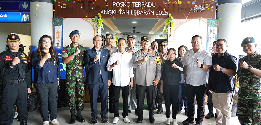 Pastikan Kelancaran Mudik, Amsakar-Li Claudia Tinjau Pelabuhan