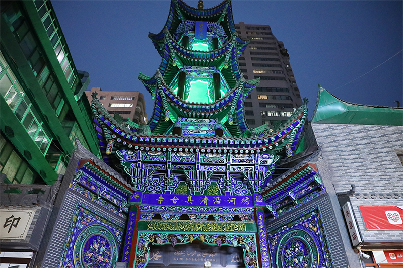 Menilik Masjid Xiuheyan Saat Bulan Suci Ramadan di Lanzhou, China Barat Laut