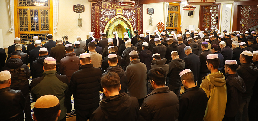 Menilik Masjid Xiuheyan Saat Bulan Suci Ramadan di Lanzhou, China Barat Laut