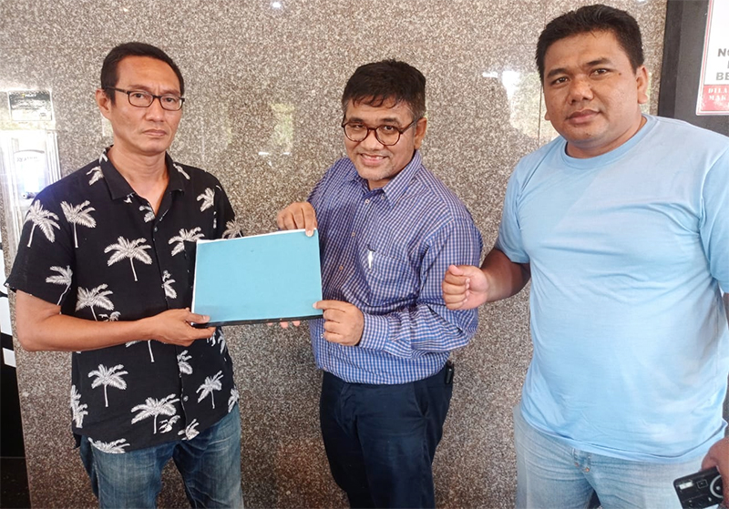 Muhammad Kavi Resmi Daftar Calon Ketua PWI Batam