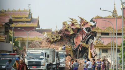 Gempa Bumi Dahsyat Guncang Myanmar dan Thailand, Renggut 1.000 Lebih Nyawa