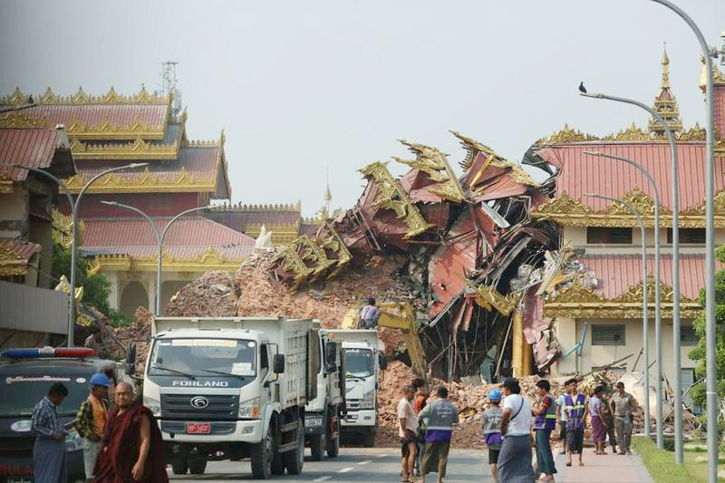 Gempa Bumi Dahsyat Guncang Myanmar dan Thailand, Renggut 1.000 Lebih Nyawa