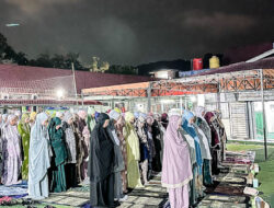 Semarak Ramadan, Lapas Perempuan Batam Laksanakan Salat Terawih Berjamaah