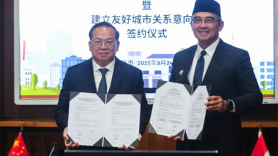 Bandung dan Nanning Jalin Hubungan Sister City, Buka Kerja Sama di Berbagai Bidang Strategis