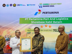 Implementasikan Keberlanjutan, Pertamina Port and Logistics Raih Penghargaan