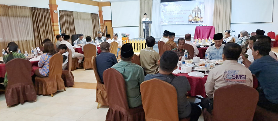 Syukuran HUT ke-8, Hasan: SMSI Berperan Strategis Sebarkan Informasi Kemajuan Pembangunan Kepri