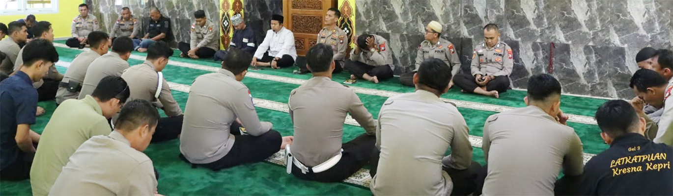 Polres Bintan Gelar Binrohtal: Tingkatkan Keimanan dan Kesiapan Anggota