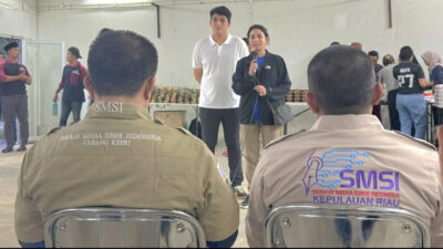 Berbaur Akrab Penuh Kekeluargaan, SMSI Buka Puasa Bersama PT MEG dan Warga Rempang