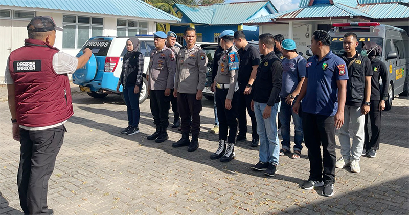 Polda Kepri Lakukan Razia Besar-besaran Perangi Narkoba di Batam