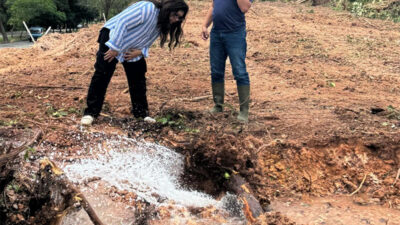 Kolaborasi Amsakar-Li Claudia, Tuntaskan Persoalan Air di Kawasan Stres Area
