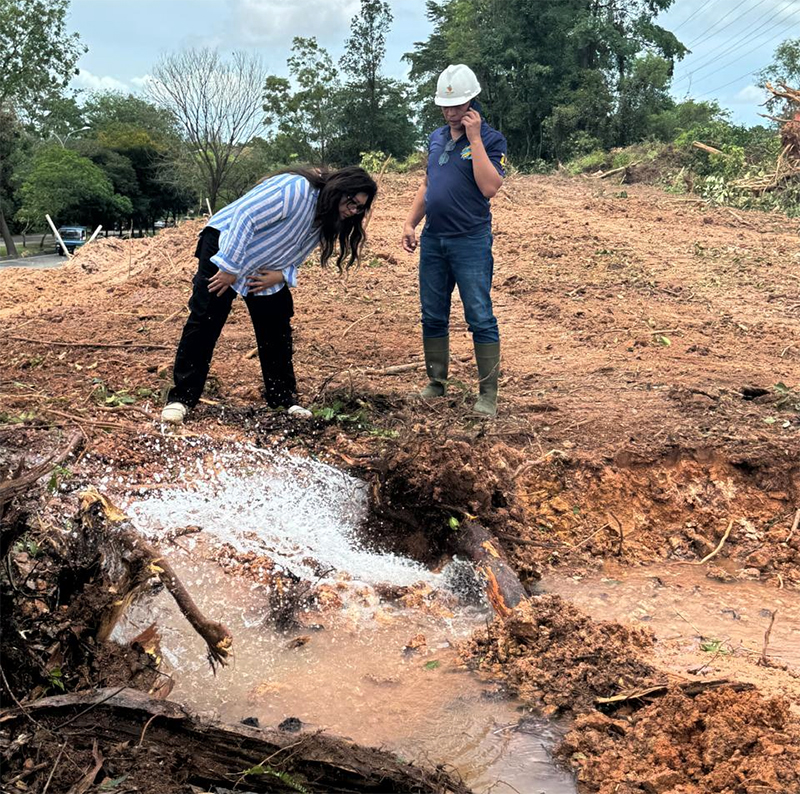 Kolaborasi Amsakar-Li Claudia, Tuntaskan Persoalan Air di Kawasan Stres Area