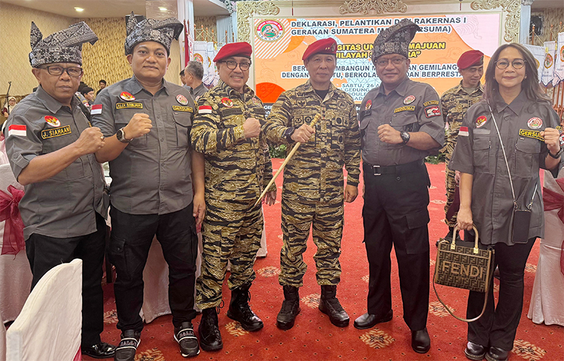DPW Gersuma Kepri Dilantik Bersama DPP Gersuma Pusat, Syamsul Paloh Optimis jadi Mitra Strategis Pemerintah