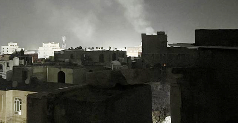 Houthi Laporkan Puluhan Serangan Udara Baru AS di Yaman Utara