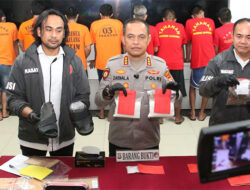 Polresta Barelang Ungkap 9 Kasus Narkotika, Barang Bukti 835,02 Gram Narkotika dan 73,77 Gram Ganja