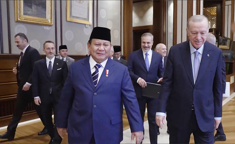 Erdogan Sebut Turki akan Terus Bekerja Sama dengan Indonesia dalam Rekonstruksi Gaza