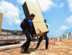 80 Kepala Keluarga Telah Tempati Rumah Baru di Tanjung Banon