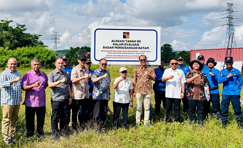 Tak Ada Toleransi Lahan Terbengkalai, BP Batam Evaluasi Enam Lokasi Tidak Produktif
