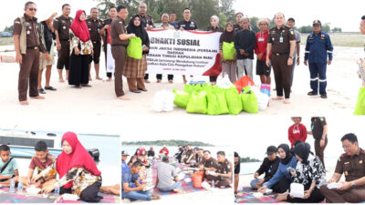 Bakti Sosial Kajati Kepri: Menyapa Warga dan Petugas di Pulau Terkulai dan Tunjuk