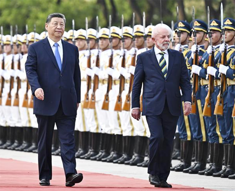 Presiden China dan Brasil Gelar Pembicaraan di Beijing