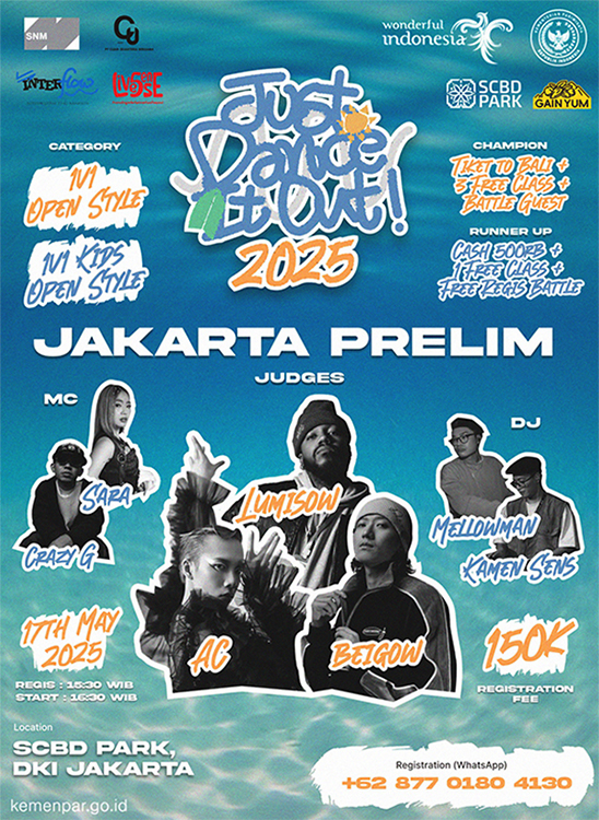 Jakarta Menjadi Pusat Perhatian: Just Dance It Out 2025 Membakar SCBD Park Lewat Preliminary Round