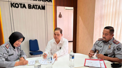 Kalapas Perempuan Batam Perpanjang PKS Penanganan TBC dengan Dinkes