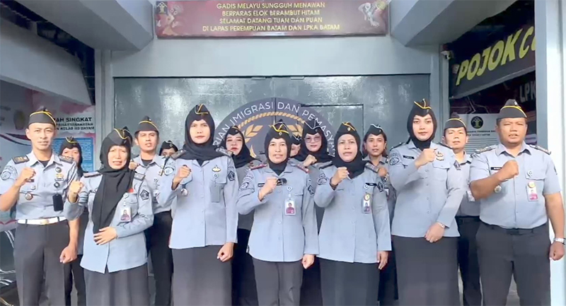 Komitmen Teguh: Lapas Perempuan Batam Deklarasikan Perang Melawan Narkoba dan HP