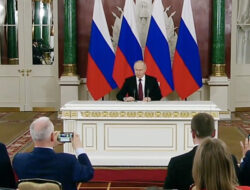 Putin Usulkan Dimulainya Kembali Perundingan Damai dengan Ukraina di Istanbul