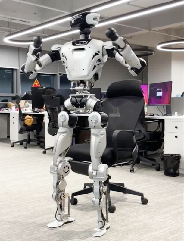 Seperti Manusia, Robot Humanoid Tiru Gerakan Pelemasan Otot