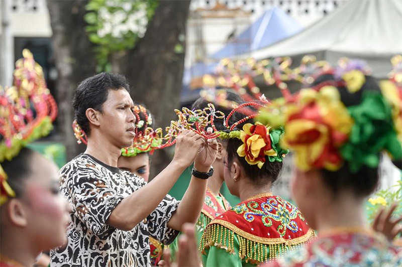 Ribuan Penari Meriahkan Acara Indonesia World Dance Festival 2025