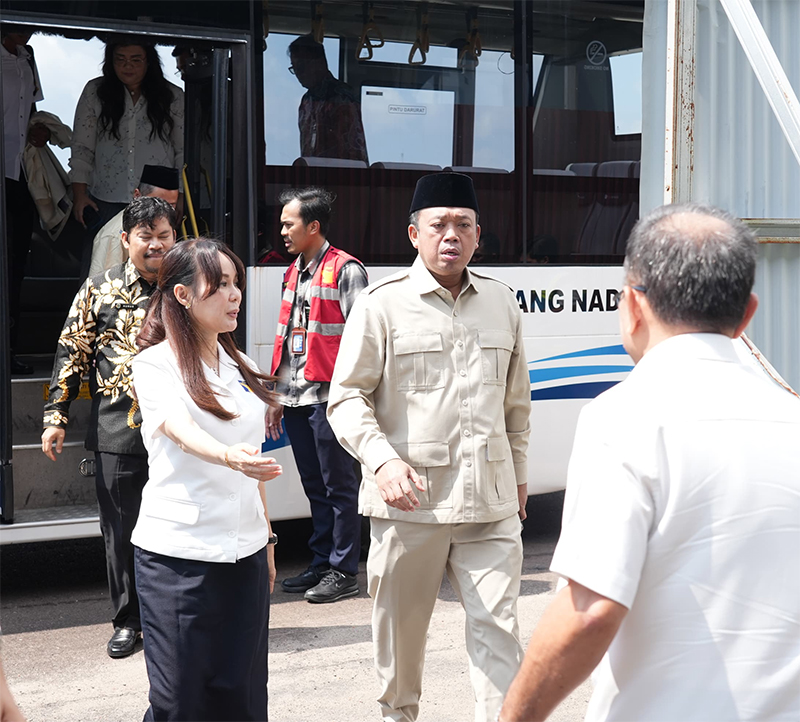 Li Claudia Sambut Menteri ATR/BPN, Bahas Kolaborasi Atasi Masalah Lahan di Batam