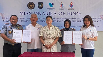 Memberi Harapan Baru: Lapas Perempuan Batam Terima Laptop dan Mesin Jahit dari Second Chance Foundation