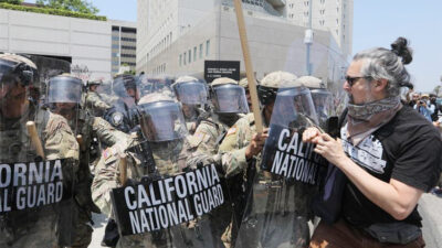 California Gugat Trump atas Pengerahan Garda Nasional yang "Melanggar Hukum"